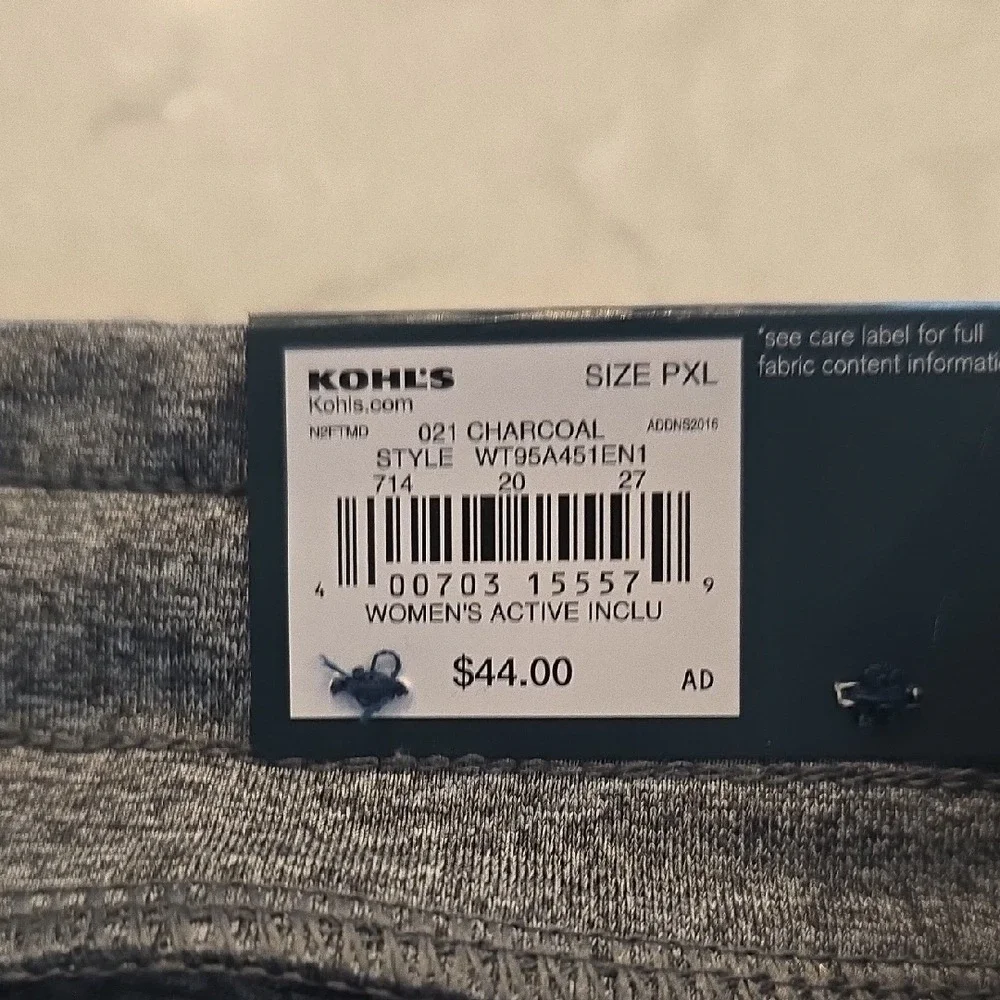 Tek Gear Women's Active Capri Pants – PXL (Petite‎ XL) | NWT - Picture 7 of 10